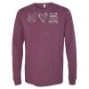 3513 Adult Extra Soft Tri-blend Long Sleeve Thumbnail